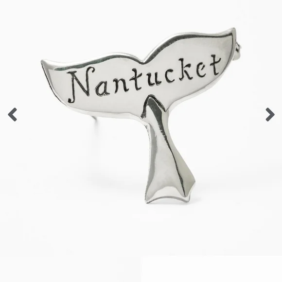 SHREVE, CRUMP & LOW Nantucket Whale Tail pin (CHAIN NOT INCLUDED) - Picture 9 of 11